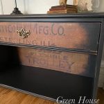 black brown distressed furniture